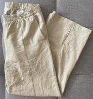 H&M Leinen Hose Greige Creme Bayern - Würzburg Vorschau