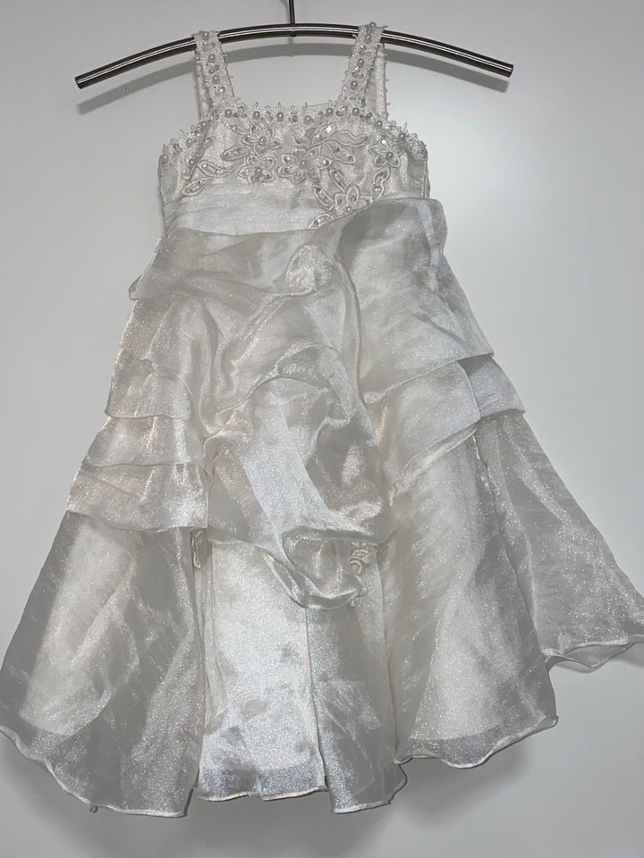 Taufkleid Blumenmädchen Hochzeitskleid Kommunion Mädchen Kleid 92 in Köln
