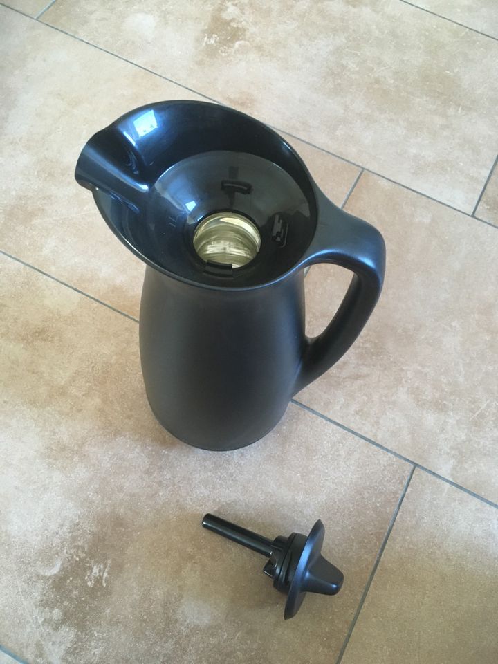 Tupperware Kaffeekanne 1l, neu, schwarz in Zeil