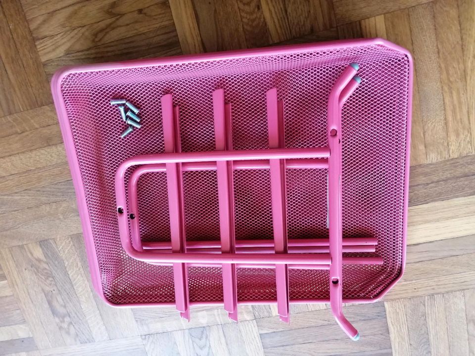 IKEA Dokumentenablagen Metall pink Brieffach Büroorganizer A4 Box in Worms