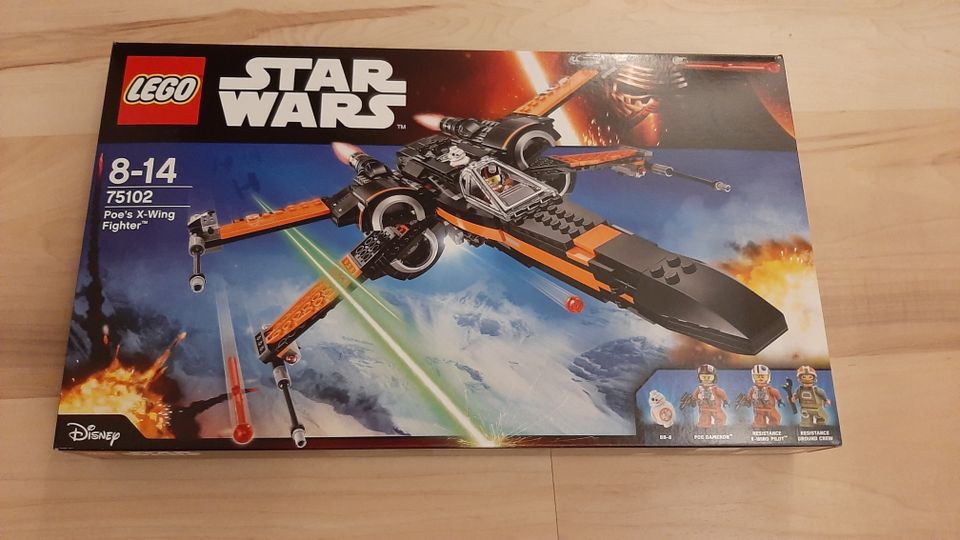 LEGO Star Wars 75102 Poe's X-Wing Fighter NEU & OVP in Wartenberg