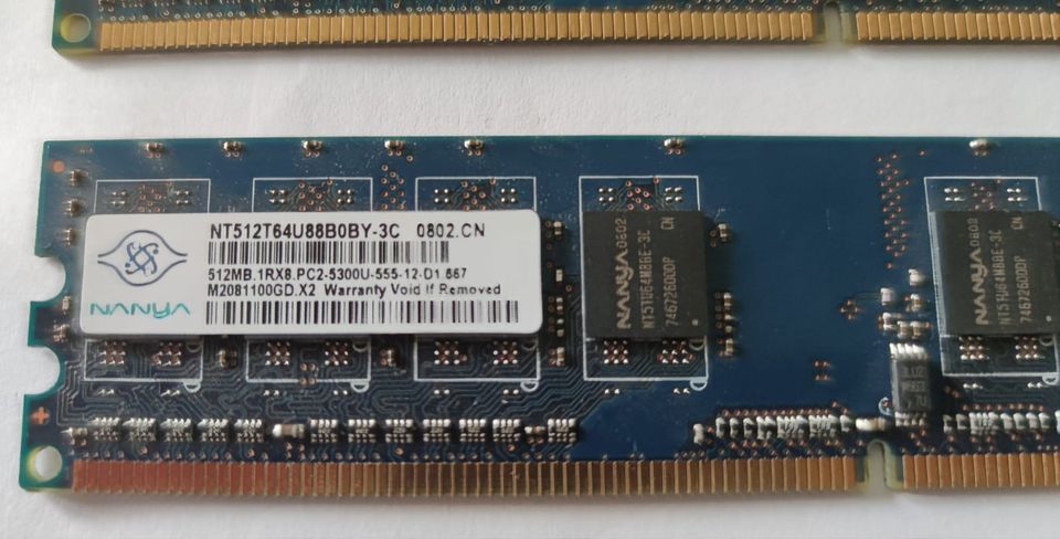 2x 512 MB DDR2-RAM 240-pin in Dortmund