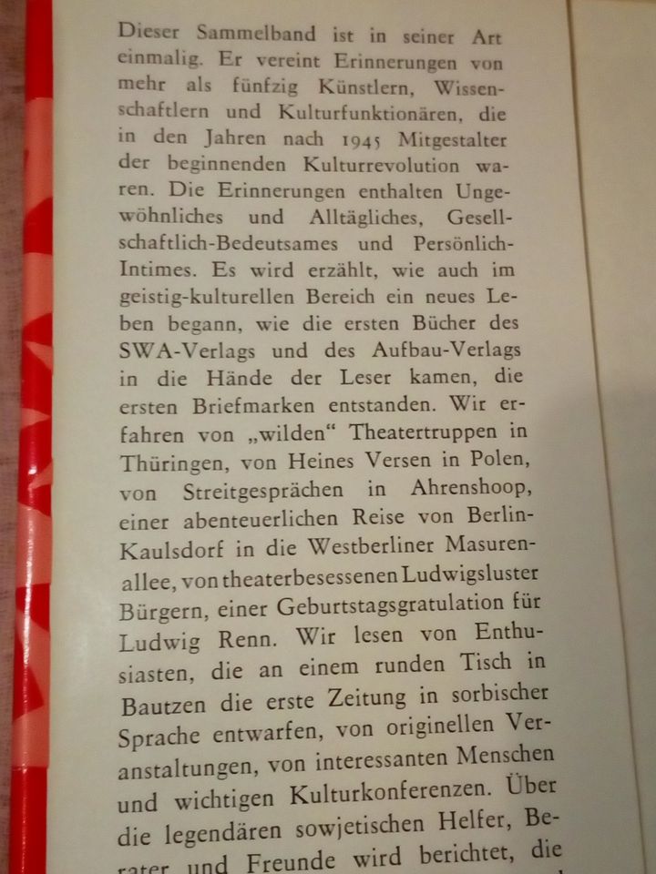 DDR Werden und Wachsen / Einer neuen Zeit Beginn/Gunnar Decker... in Berlin