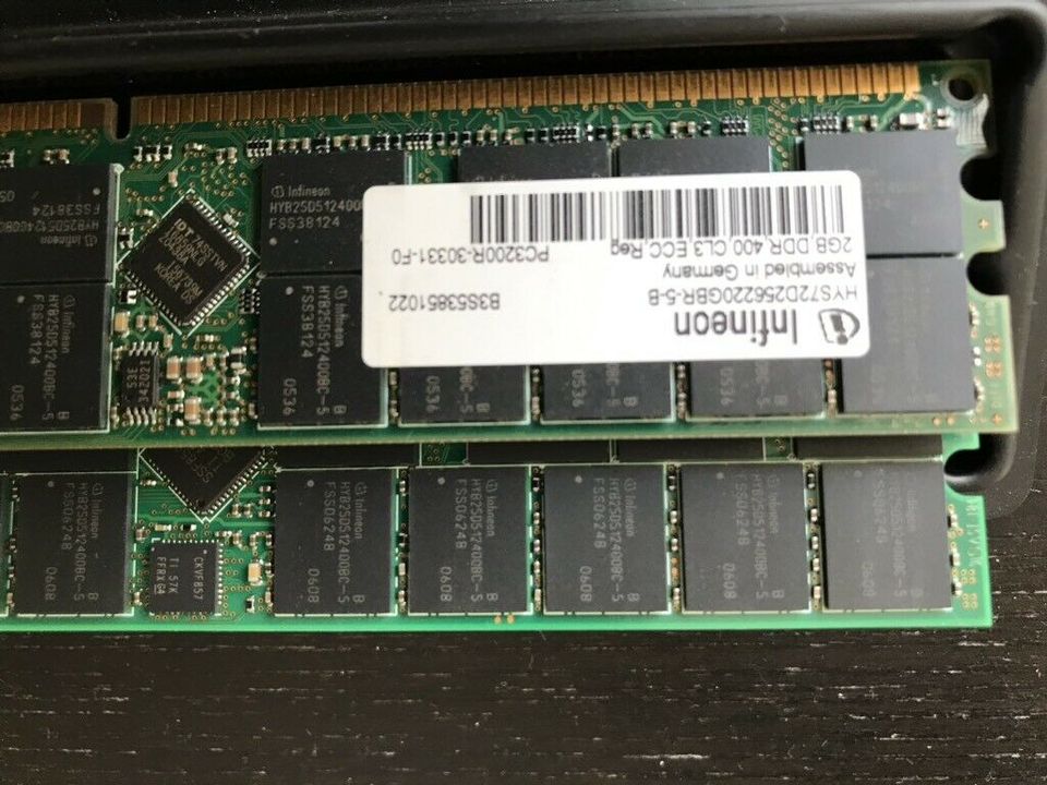 2GB 1GB Infineon RAM für HP und IBM Server Speicher in Berlin