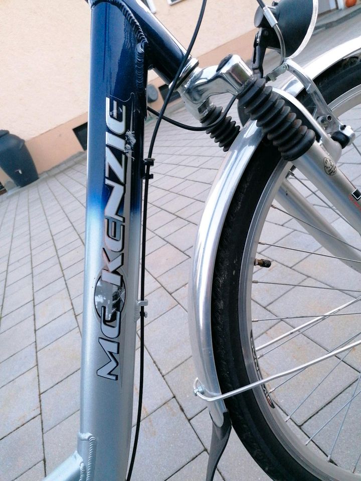 Verkaufe Damen Alu Fahrrad MC Kenzie Sportline mit Gelsattel in Fensterbach