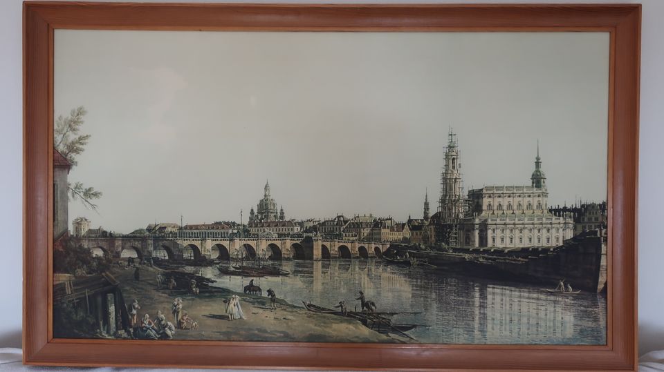 Wandbild Dresden Canaletto in Pesterwitz