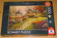 Schmidt Puzzle 1000 Teile Thomas Kinkade Haus mit Brunnen Bayern - Kaufbeuren Vorschau