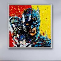 Alberto Ricardo .(XXI) - Batman Vs Capitán América / Art, 80x80cm Nordrhein-Westfalen - Horstmar Vorschau