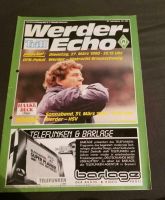 Werder Echo Nr. 483 27. und 31.03.1990 gegen Braunschweig / HSV Bremen - Schwachhausen Vorschau