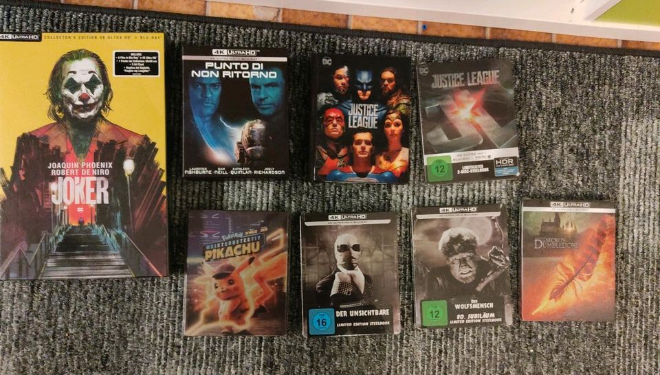 4k Ultra HD Blu-rays, Steelbooks, Digibooks, Collectors Editions in Mülheim (Ruhr)