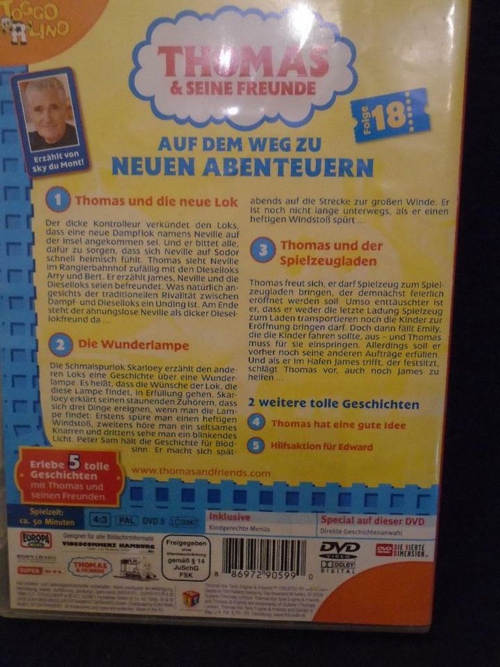 Kinder DVD: Thomas & seine Freunde (18 + 19) in Rotenburg (Wümme)