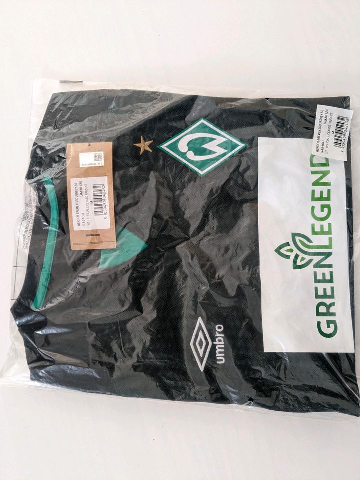 Werder Bremen Trikot 2021/22 Neu OVP Grün Schwarz gr. M L in Trier