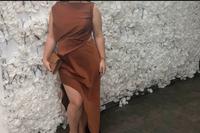 Abendkleid mit Hüftdetail und Beinschlitz Baden-Württemberg - Mannheim Vorschau