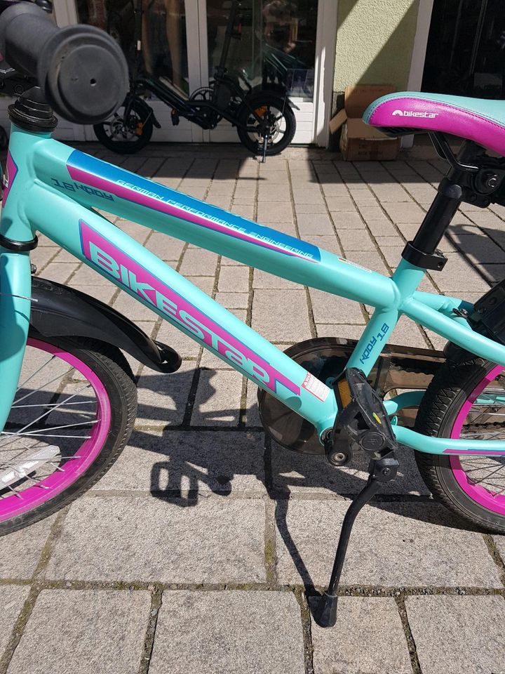18 " Kinderfahrrad Bikestar + Gewährleistung in Rudolstadt