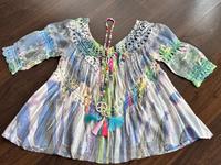 Traum Tunika Bluse bunt Häkeloptik Gr S/M Italy Hippie BoHo Ibiza Bayern - Pyrbaum Vorschau