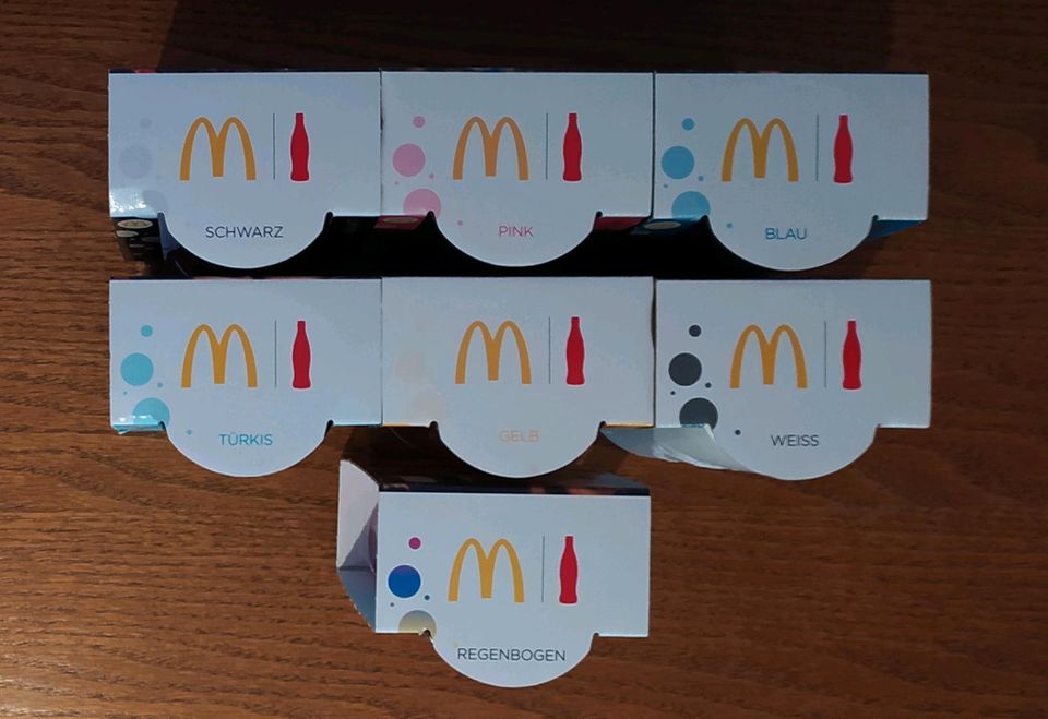 Ein Kompletten Satz Coca-Cola Gläser McDonald's Edition 2019 in Pforzheim