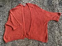 Strickjacke Bändchengarn lachs Rostrot C&A L XL Vintage Brandenburg - Oranienburg Vorschau