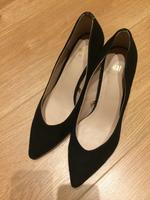 Pumps schwarz Wildleder Größe 36 Dresden - Cotta Vorschau