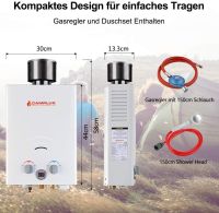 Camplux BW158C Gasdurchlauferhitzer mit Regenhaube, Tankless LPG Nordrhein-Westfalen - Erftstadt Vorschau