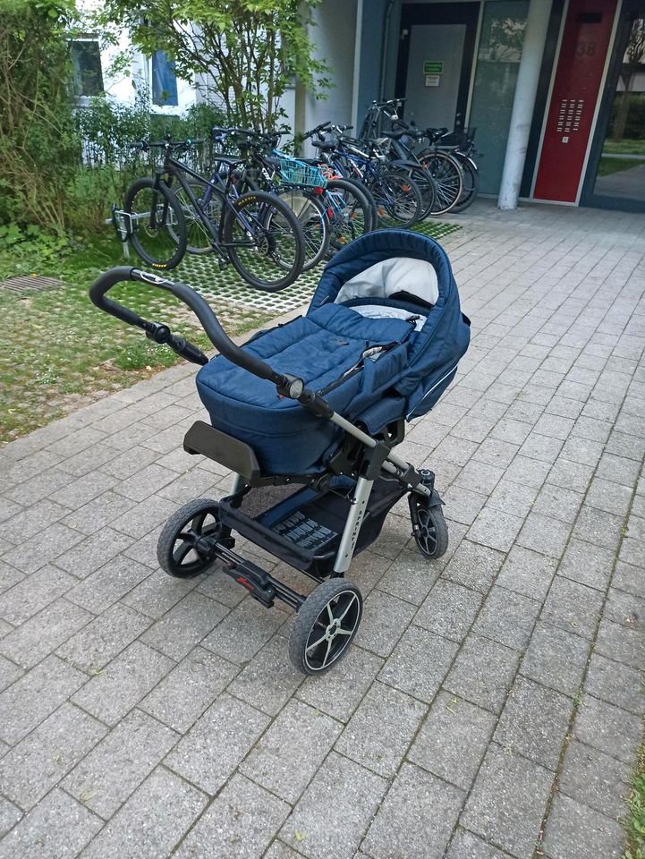 Hartan Sprint GT Kinderwagen wie neu mit Babywanne u Regenschutz in München