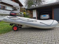 Schlauchboot Quicksilver mit 6 PS Mercury Motor inkl. Slipwagen Bayern - Stephanskirchen Vorschau