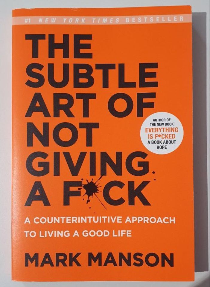 Neuwertig: Mark Manson - The Subtle Art of Not Giving a F*ck in Östringen