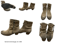 Wildleder Stiefeletten in taupe - Kennel & Schmenger Baden-Württemberg - Neckarsulm Vorschau
