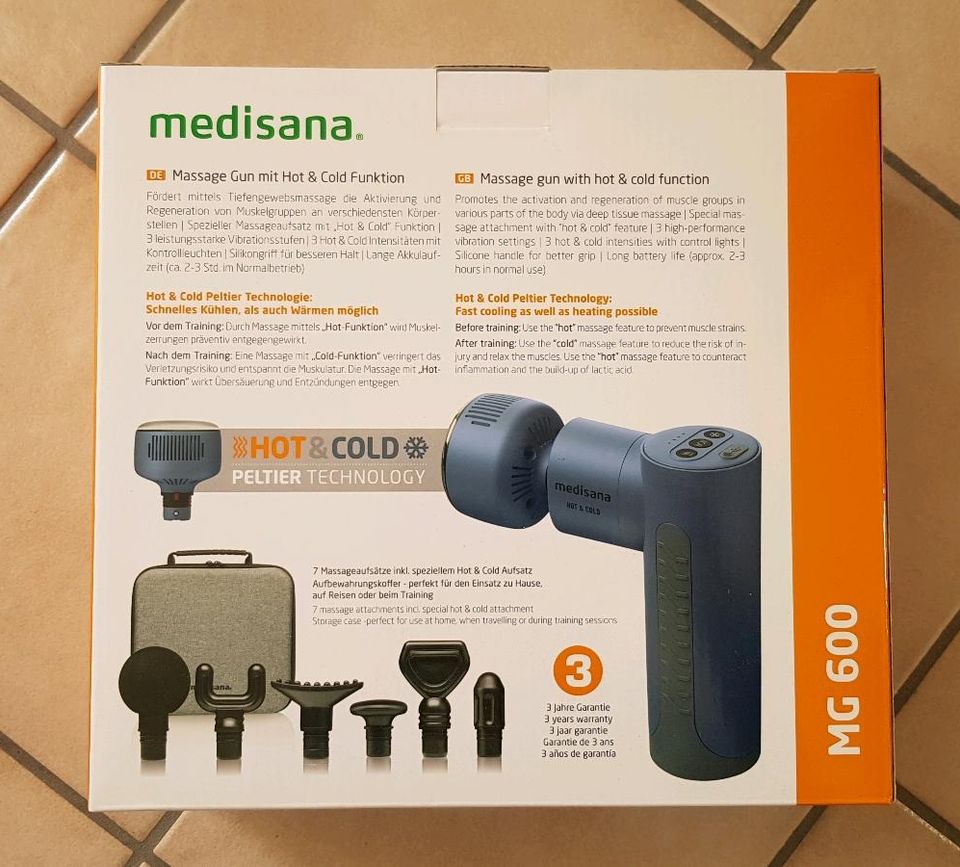 MEDISANA MG 600 Hot & Cold Massagepistole in Gmund