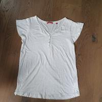 S oliver T Shirt weiß Sommer Gr 42 Eimsbüttel - Hamburg Stellingen Vorschau