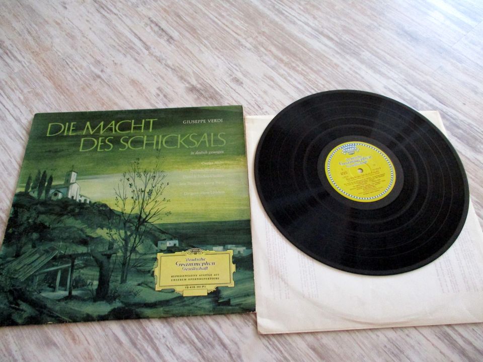 LP Vinyl DIE MACHT DES SCHICKSALS G.Verdi Deutsche Grammophon Ges in Engelskirchen