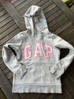 GAP Hoodie Kapuzenpullover hellgrau pink Gr. 128/134 Sachsen - Radebeul Vorschau