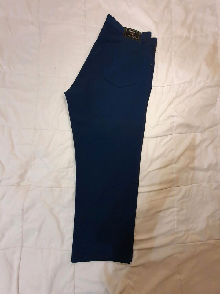 VERSACE Jeans Couture Hose Marineblau in Wehr