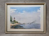 Bild, Erich Wessel, Aquarelldruck Hamburg 1962 Hafenlandschaft Nordrhein-Westfalen - Recklinghausen Vorschau