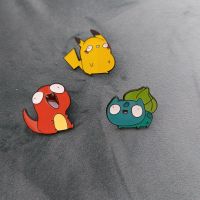 3er Set Pokemon Pins Pikachu Glumanda Bisasam lustig Derp Nordrhein-Westfalen - Kleve Vorschau