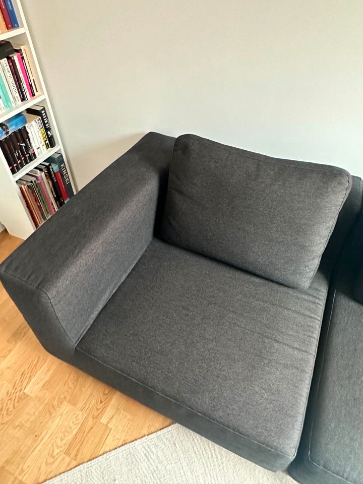 Zweisitzer Muji Sofa Modular ca 195 x 95 cm in Frankfurt am Main