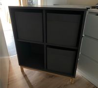 Ikea Eket Regal Schrank dunkelgrau Standfüße Boxen Lübeck - St. Jürgen Vorschau