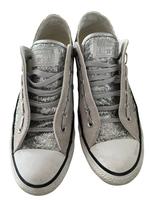 Converse All Stars Chucks Glitzer Silber Gr.38 *neuwertig* Baden-Württemberg - Backnang Vorschau