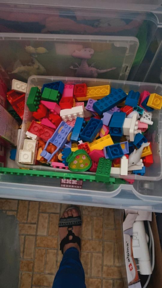 Webrahmen für Armbänder und Lego Duplobausteine in Ettenheim