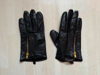 Pieces, Handschuhe, Fingerhandschuhe, Lederimitat, schwarz Düsseldorf - Oberbilk Vorschau