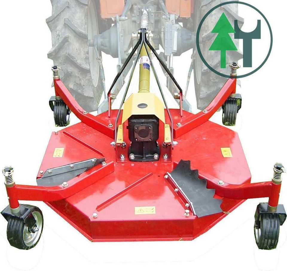 Kombi Mähwerk Mulcher Mulchmähwerk Mäher KM100 1 m für Traktoren in