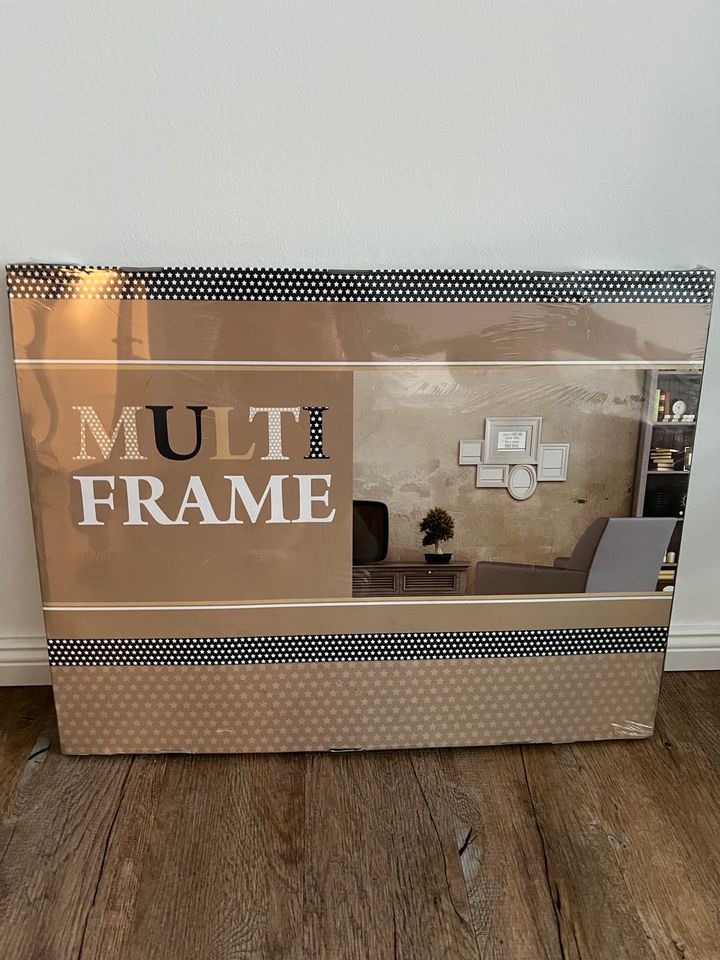 Multi Frame Bilderrahmen weiß neu in Uetersen