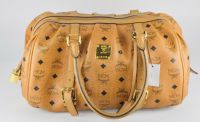 ✅MCM TASCHE SCHULTERTASCHE LEDERTASCHE COGNAC SCHLOSS LEDER 1961 Nordrhein-Westfalen - Leverkusen Vorschau