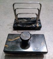 Vintage Schreibtischgarnitur in Marmor ca. 30/40iger Jahre Rheinland-Pfalz - Siefersheim Vorschau