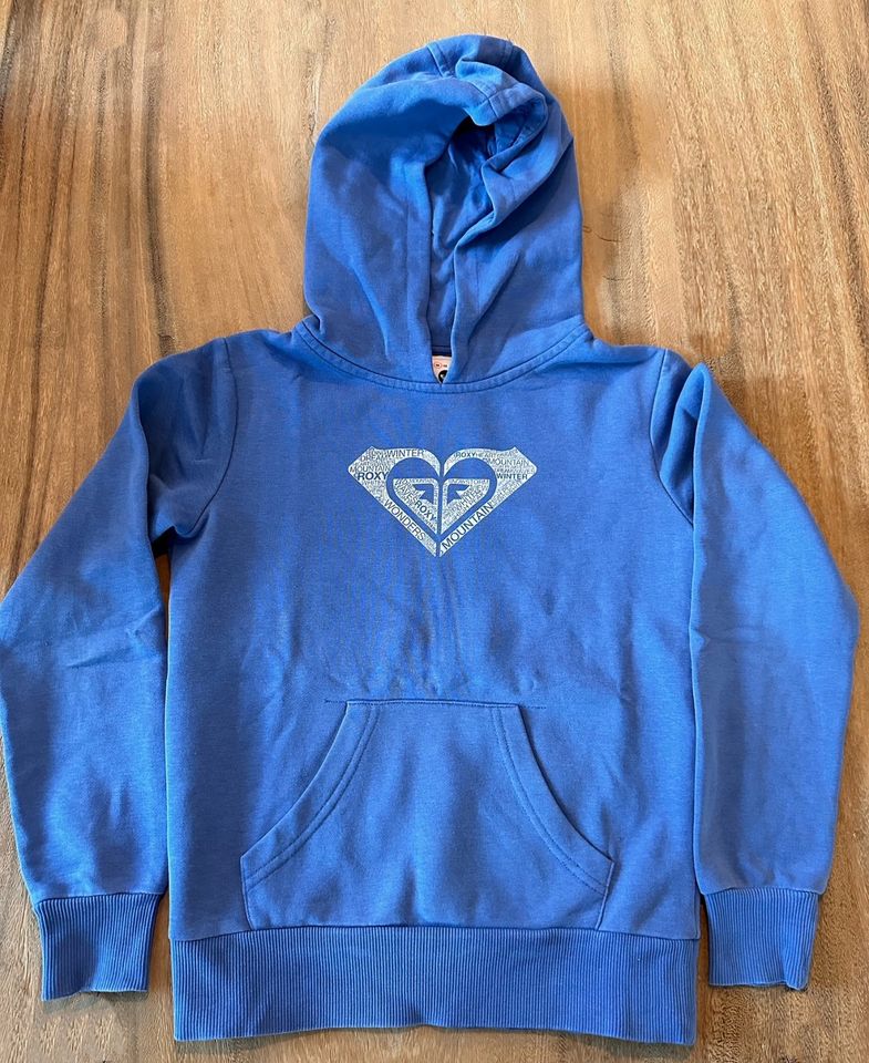 Roxy Hoodie Kapuzenpullover für Kids in Größe 10 /ca. 140 - blau in Preetz