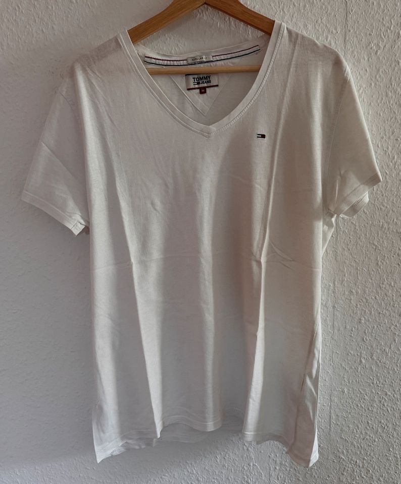 T-Shirt - Tommy Jeans - Weiß in Bad Wünnenberg