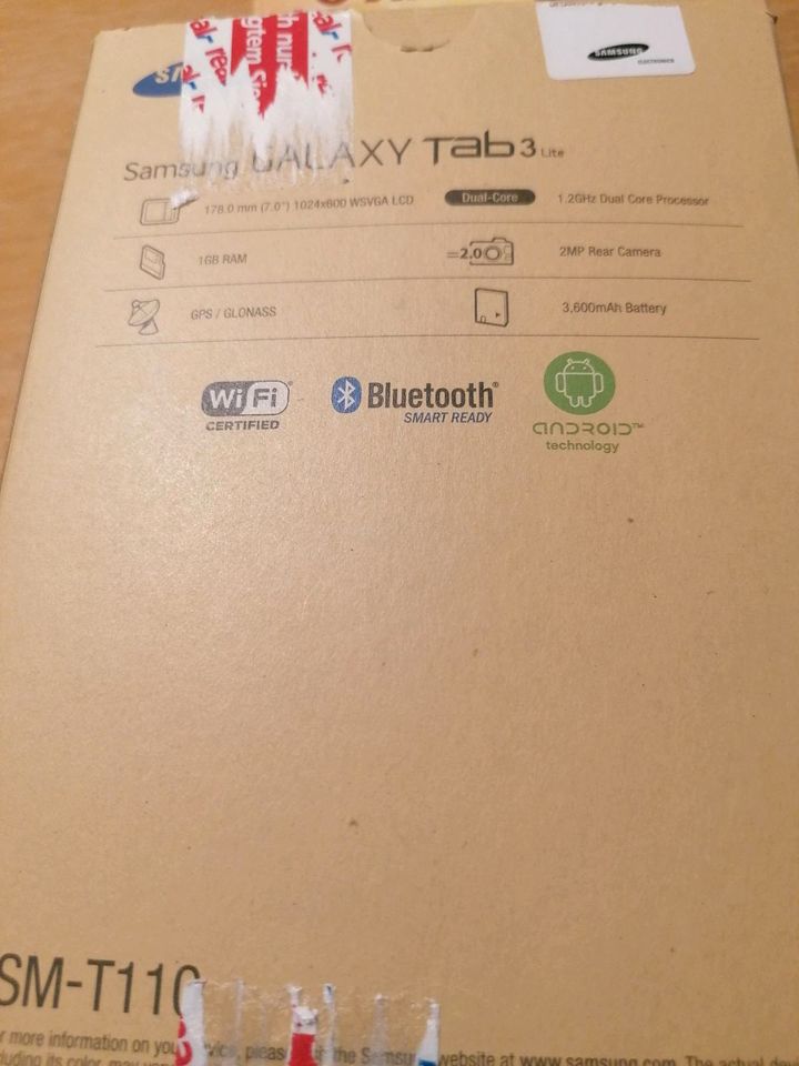 Samsung Tablet Galaxy tab 3 lite in Lehrte