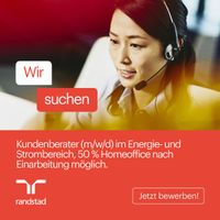 Kundendienstberater (m/w/d) Energiebranche Leipzig - Leipzig, Zentrum-West Vorschau