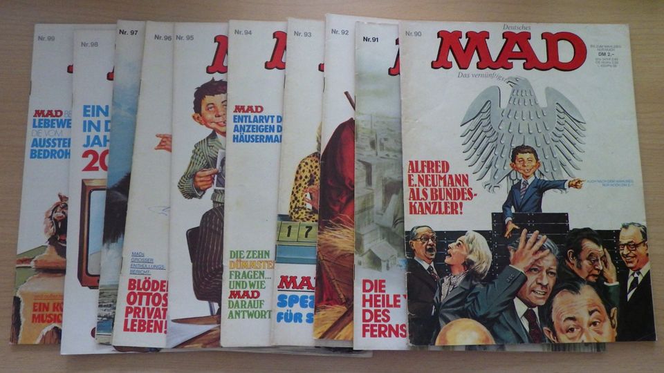 35x MAD v. Williams / BSV Verlag   Nr. 56 bis 59, 70 bis 100 in Eislingen (Fils)