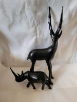 Antilope, Nashorn, Holz Figuren aus Afrika Bayern - Oberkotzau Vorschau