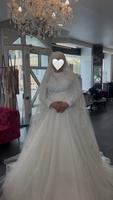Angefertigtes Brautkleid in 46 Bayern - Erlangen Vorschau
